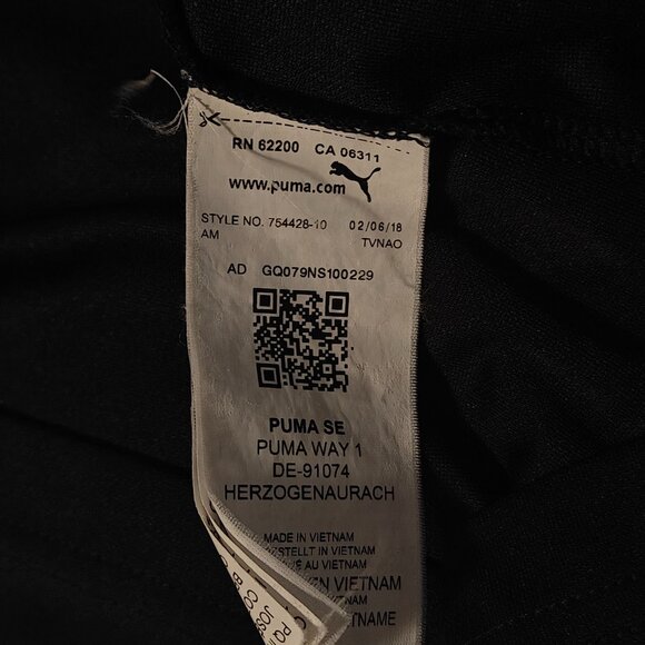 AC Milan 2018-2019 Third Jersey Kit Puma Size M Fly Emirates Serie A Soccer - Picture 10 of 14